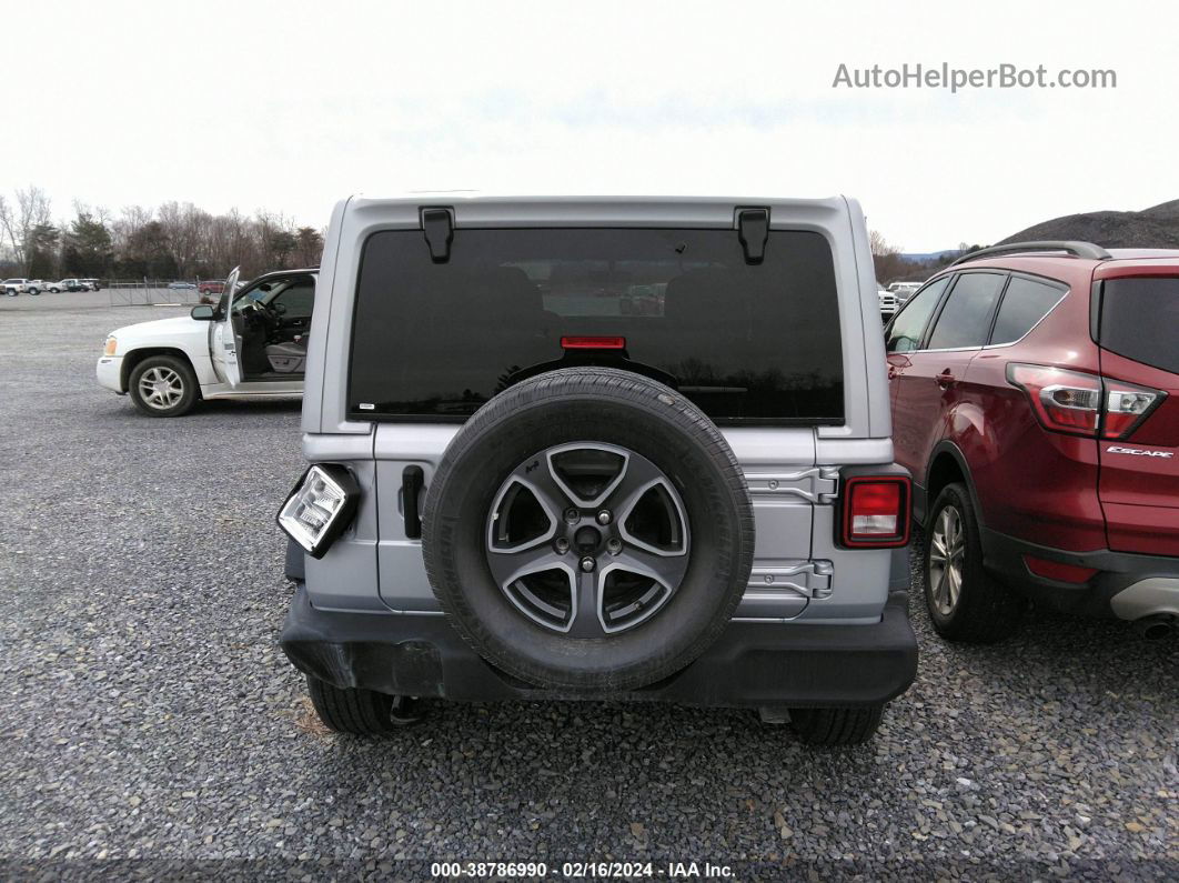 2023 Jeep Wrangler 4-door Sport S 4x4 Gray vin: 1C4HJXDN0PW572806