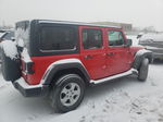 2019 Jeep Wrangler Unlimited Sport Red vin: 1C4HJXDN3KW617679