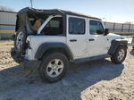 2019 Jeep Wrangler Unlimited Sport White vin: 1C4HJXDN3KW668843