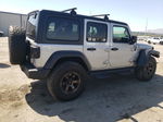 2019 Jeep Wrangler Unlimited Sport Silver vin: 1C4HJXDN4KW592095