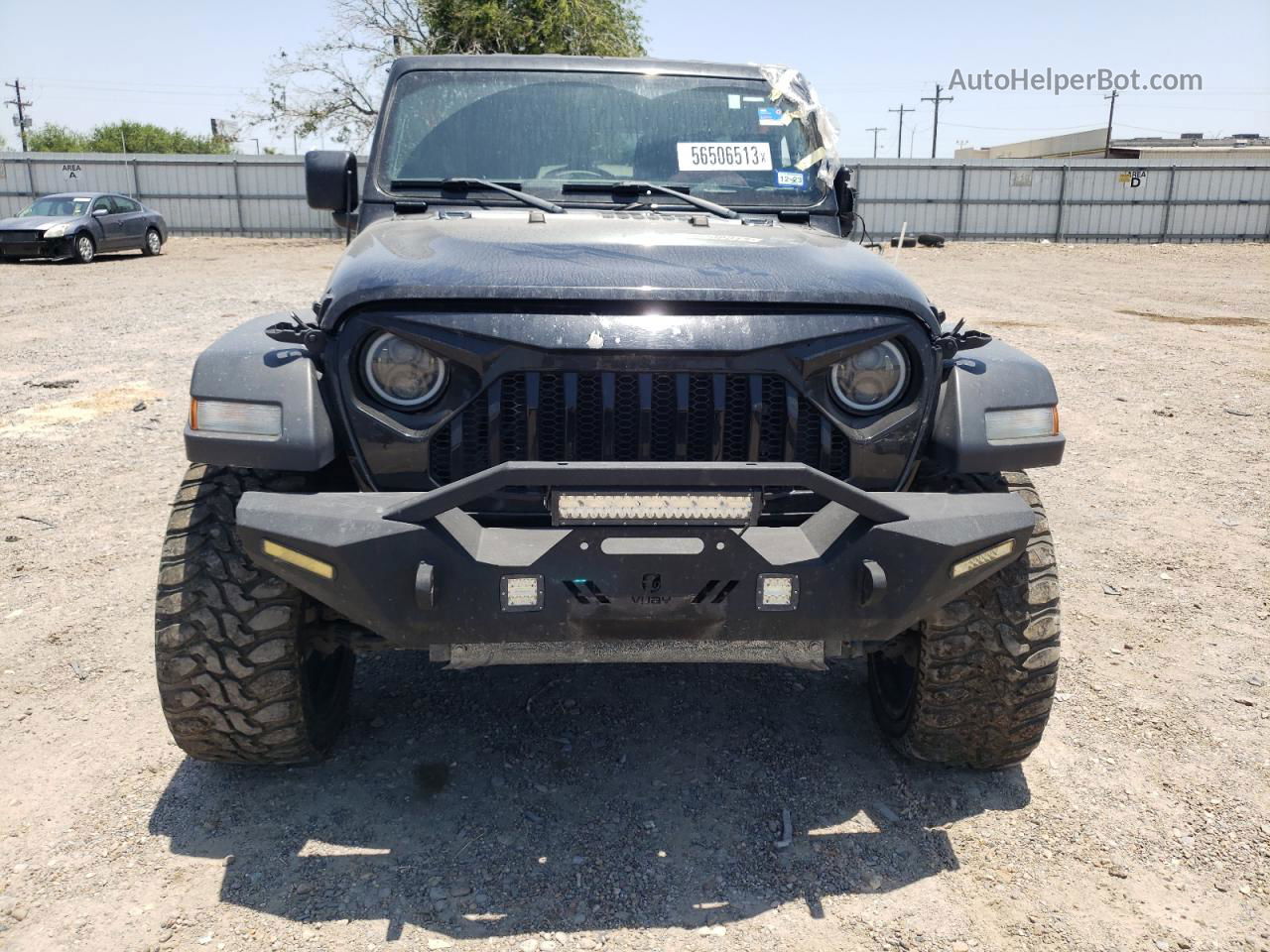 2019 Jeep Wrangler Unlimited Sport Black vin: 1C4HJXDN5KW624410