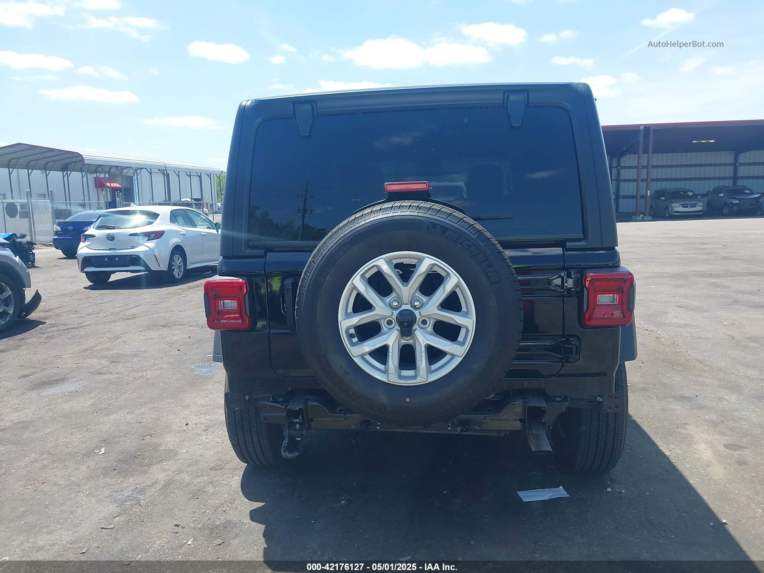 2023 Jeep Wrangler 4-door Sport S 4x4 Black vin: 1C4HJXDN5PW671167
