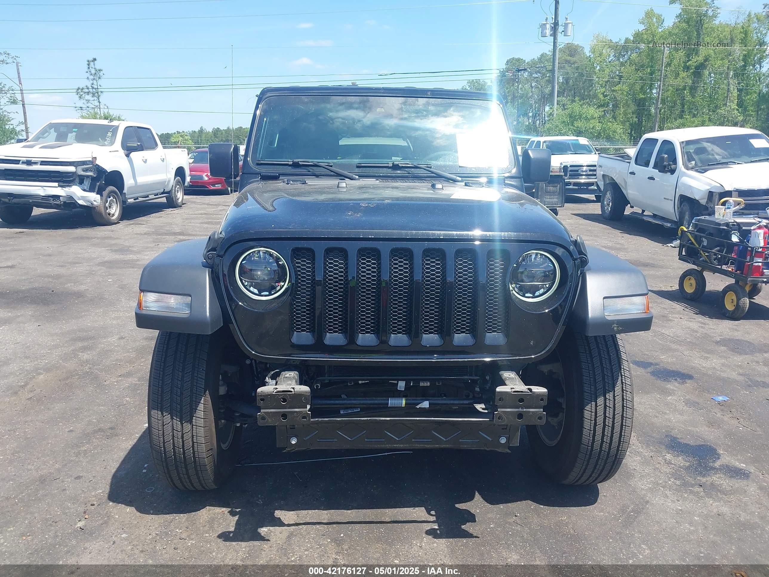 2023 Jeep Wrangler 4-door Sport S 4x4 Black vin: 1C4HJXDN5PW671167