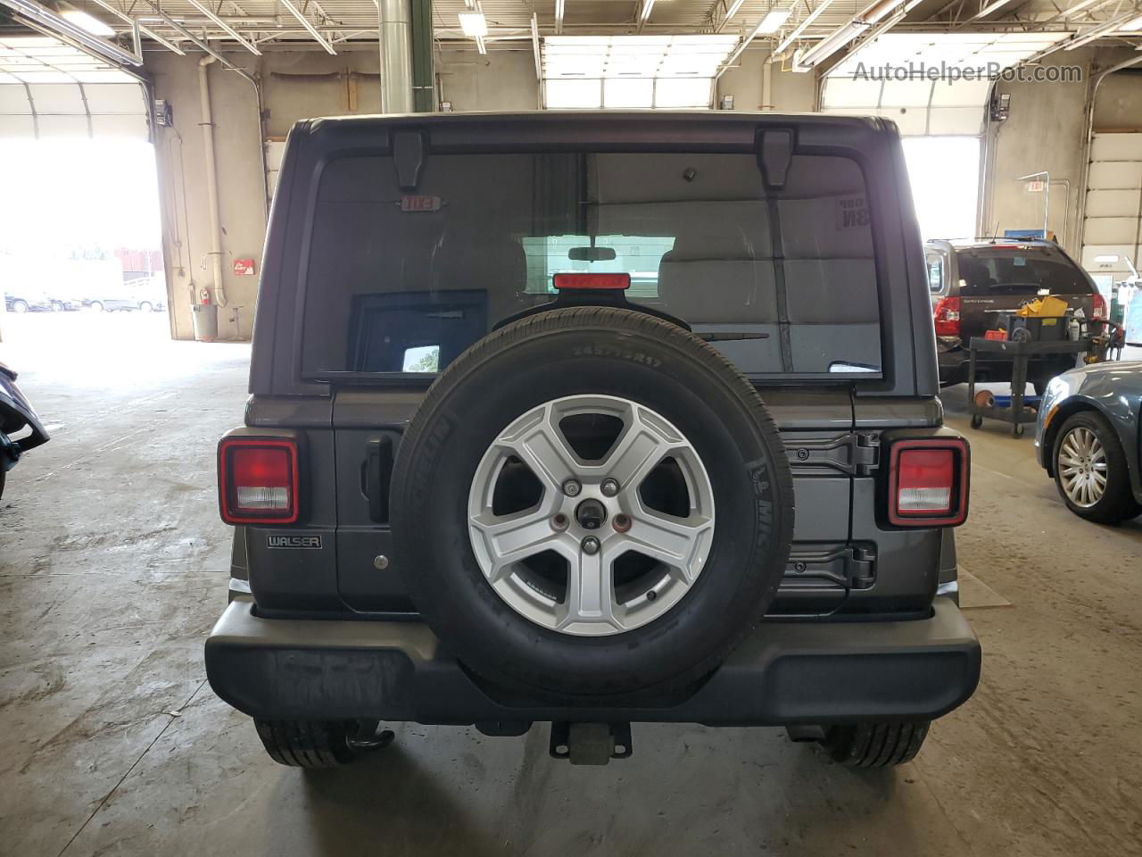 2019 Jeep Wrangler Unlimited Sport Black vin: 1C4HJXDN6KW542489