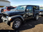 2023 Jeep Wrangler Sport Черный vin: 1C4HJXDN6PW576200