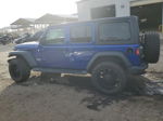2019 Jeep Wrangler Unlimited Sport Blue vin: 1C4HJXDN7KW524342