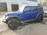 2019 Jeep Wrangler Unlimited Sport Blue vin: 1C4HJXDN7KW524342