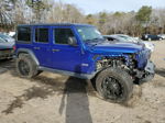 2019 Jeep Wrangler Unlimited Sport Blue vin: 1C4HJXDN7KW524342