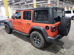 2019 Jeep Wrangler Unlimited Sport Красный vin: 1C4HJXDN7KW549533