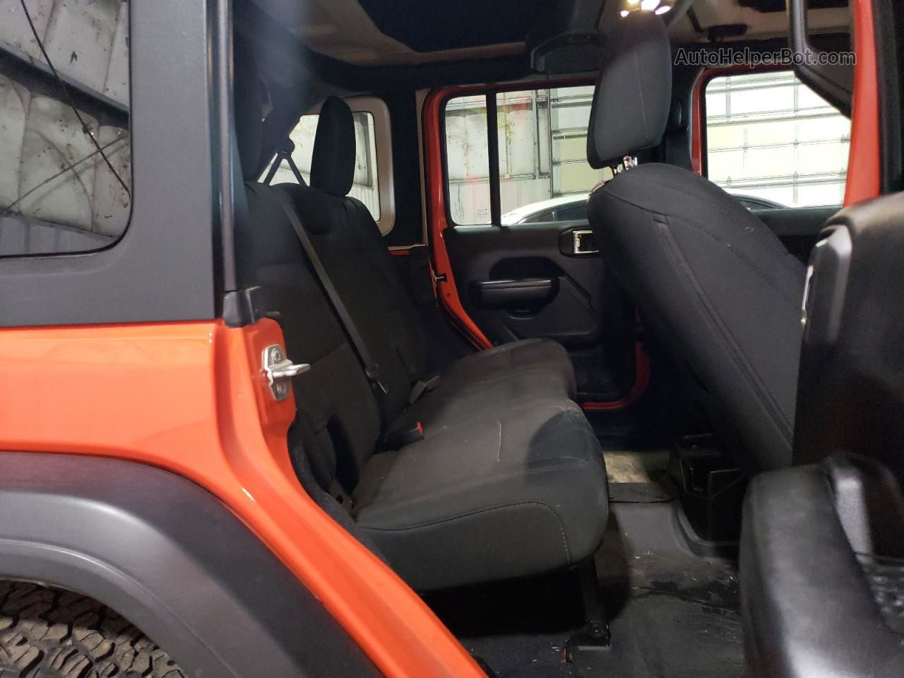 2019 Jeep Wrangler Unlimited Sport Красный vin: 1C4HJXDN7KW549533