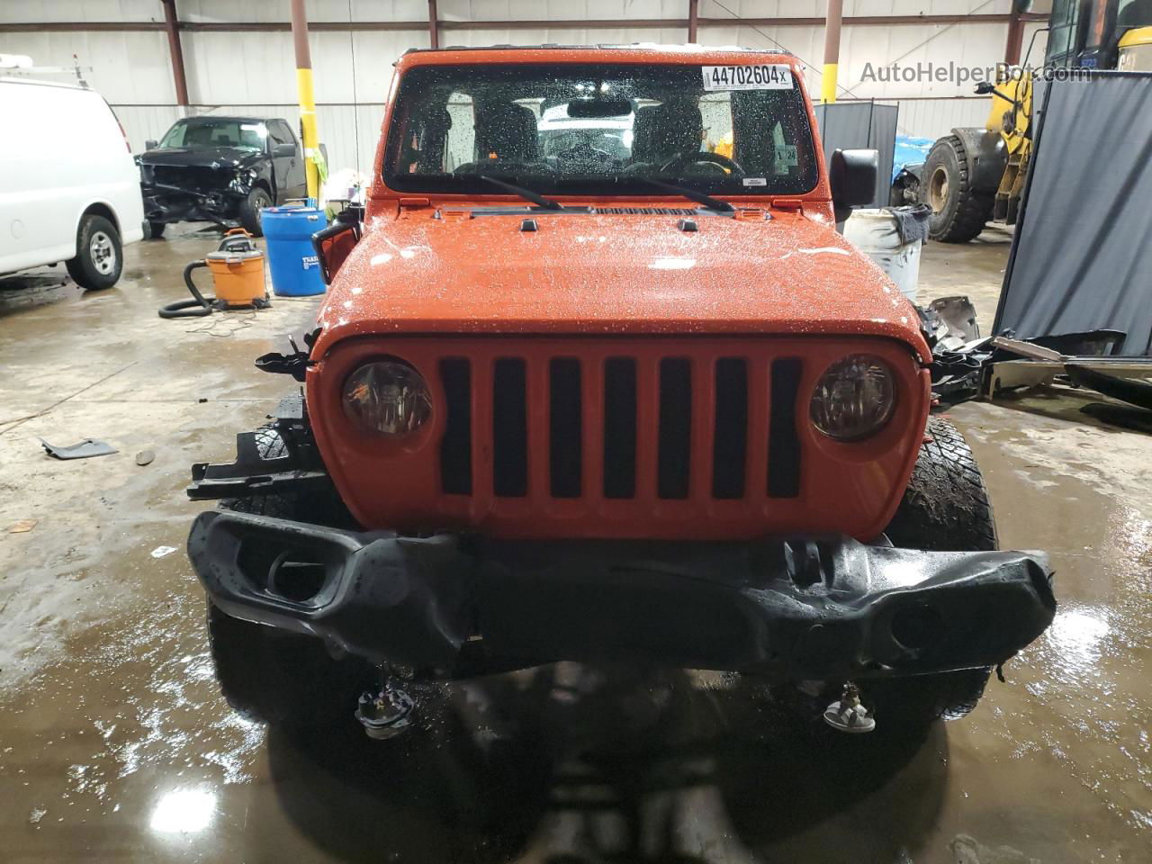 2019 Jeep Wrangler Unlimited Sport Orange vin: 1C4HJXDN8KW542705