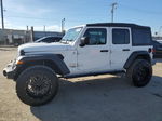 2019 Jeep Wrangler Unlimited Sport White vin: 1C4HJXDN8KW563764