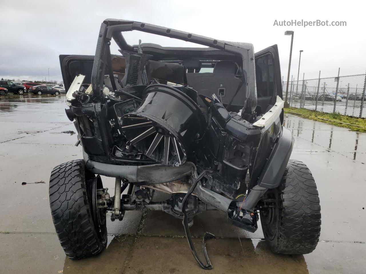 2019 Jeep Wrangler Unlimited Sport Black vin: 1C4HJXDN8KW622537