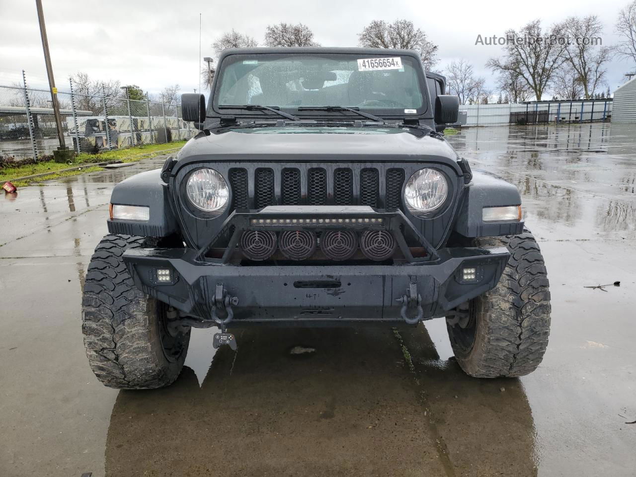 2019 Jeep Wrangler Unlimited Sport Черный vin: 1C4HJXDN8KW622537