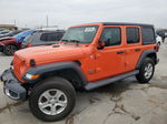 2019 Jeep Wrangler Unlimited Sport Orange vin: 1C4HJXDN9KW592321