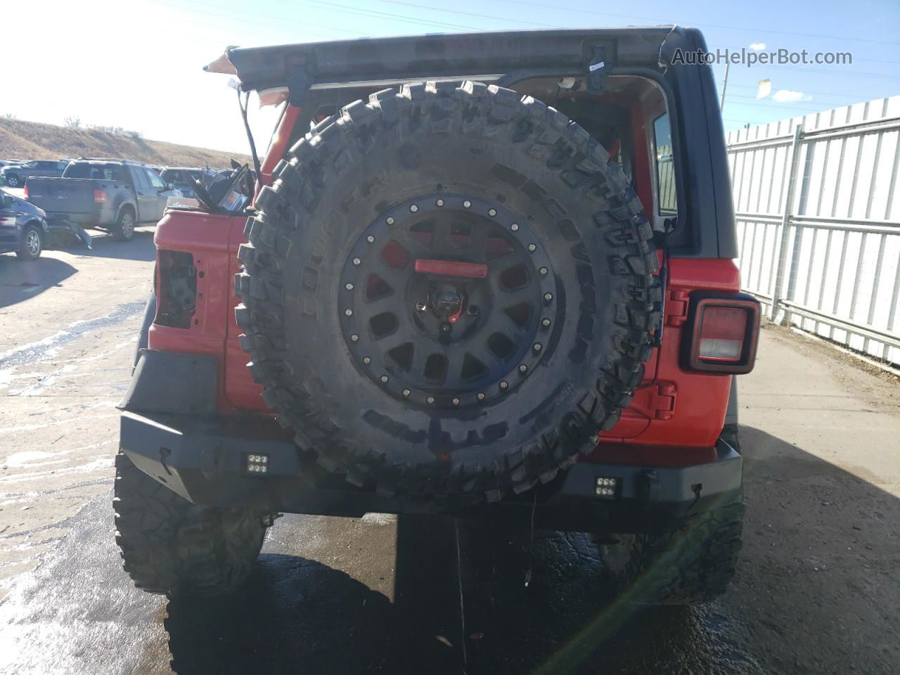 2019 Jeep Wrangler Unlimited Sport Red vin: 1C4HJXDN9KW636186