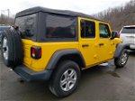 2019 Jeep Wrangler Unlimited Sport Желтый vin: 1C4HJXDNXKW503551
