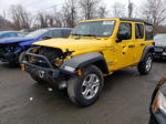 2019 Jeep Wrangler Unlimited Sport Yellow vin: 1C4HJXDNXKW503551