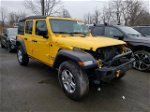2019 Jeep Wrangler Unlimited Sport Желтый vin: 1C4HJXDNXKW503551