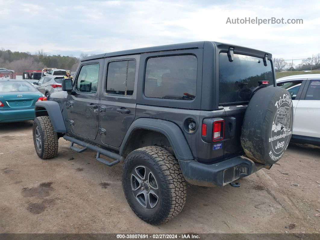 2023 Jeep Wrangler 4-door Sport S 4x4 Серебряный vin: 1C4HJXDNXPW634714