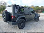 2023 Jeep Wrangler 4-door Sport 4x4 Черный vin: 1C4HJXDNXPW680754