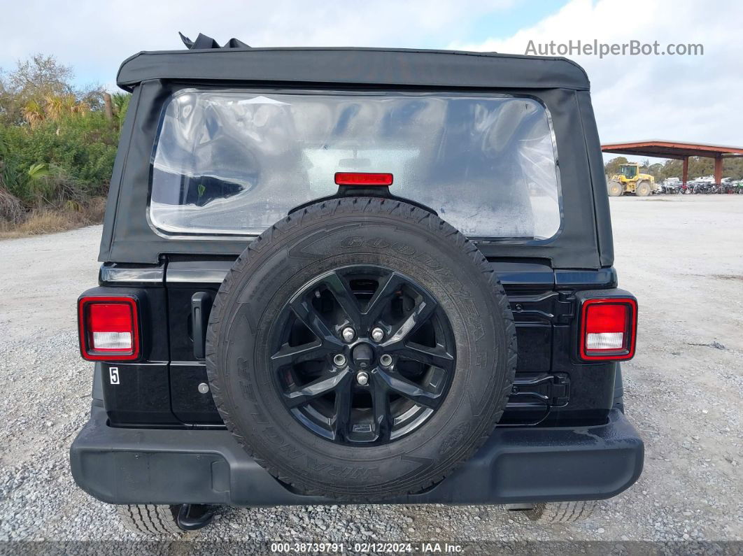 2023 Jeep Wrangler 4-door Sport 4x4 Черный vin: 1C4HJXDNXPW680754