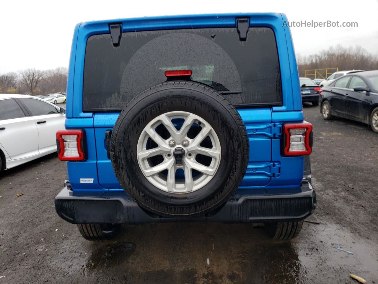 2023 Jeep Wrangler Sport Blue vin: 1C4HJXDNXPW699496