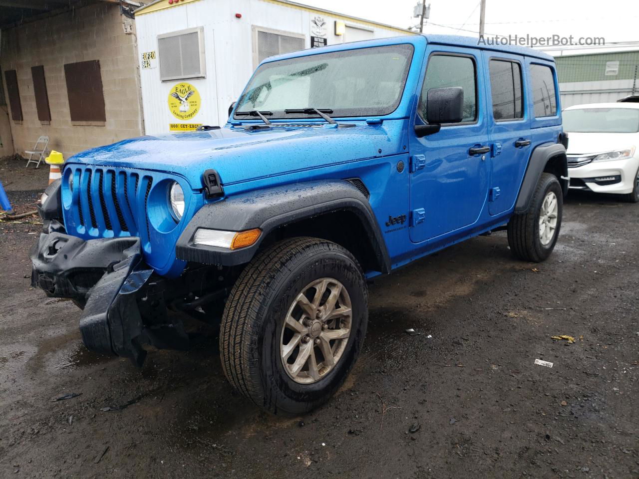 2023 Jeep Wrangler Sport Blue vin: 1C4HJXDNXPW699496