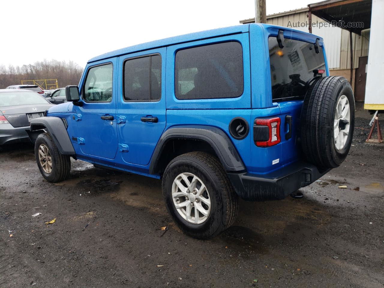 2023 Jeep Wrangler Sport Blue vin: 1C4HJXDNXPW699496