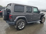 2019 Jeep Wrangler Unlimited Sahara Gray vin: 1C4HJXEG0KW619552