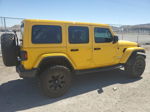 2019 Jeep Wrangler Unlimited Sahara Yellow vin: 1C4HJXEG0KW630227