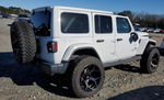 2019 Jeep Wrangler Unlimited Sahara White vin: 1C4HJXEG3KW543616