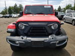 2019 Jeep Wrangler Unlimited Sahara Red vin: 1C4HJXEG3KW551893