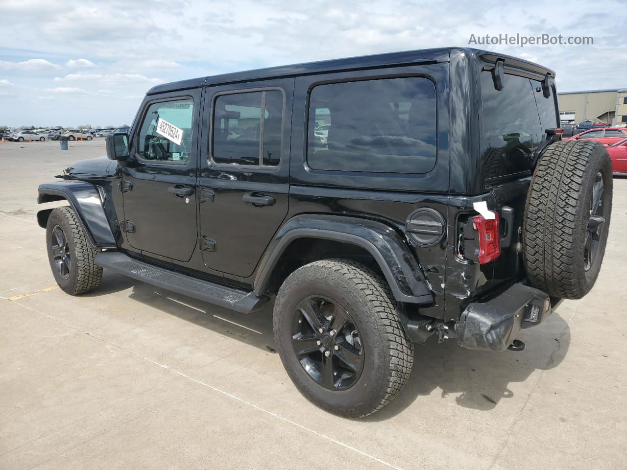 2023 Jeep Wrangler Sahara Black vin: 1C4HJXEG3PW666100