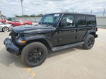 2023 Jeep Wrangler Sahara Black vin: 1C4HJXEG3PW666100