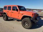 2019 Jeep Wrangler Unlimited Sahara Orange vin: 1C4HJXEG6KW521965