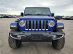 2019 Jeep Wrangler Unlimited Sahara Синий vin: 1C4HJXEG6KW589067