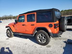 2019 Jeep Wrangler Unlimited Sahara Orange vin: 1C4HJXEG6KW684759