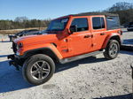 2019 Jeep Wrangler Unlimited Sahara Orange vin: 1C4HJXEG6KW684759