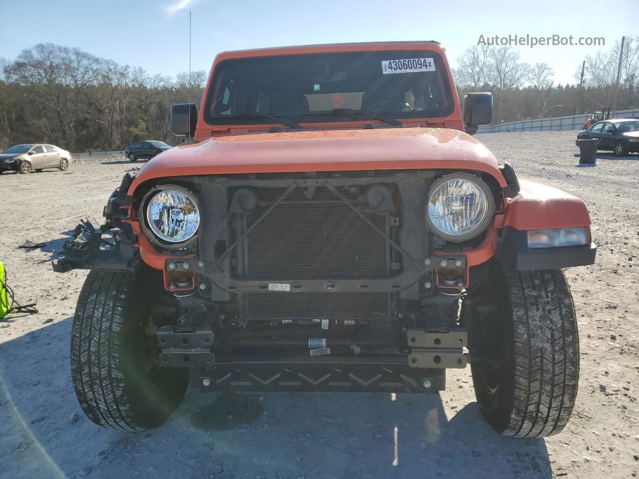 2019 Jeep Wrangler Unlimited Sahara Orange vin: 1C4HJXEG6KW684759