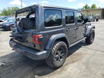 2019 Jeep Wrangler Unlimited Sahara Gray vin: 1C4HJXEG8KW516976