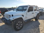 2019 Jeep Wrangler Unlimited Sahara Белый vin: 1C4HJXEG8KW579835