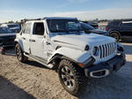 2019 Jeep Wrangler Unlimited Sahara White vin: 1C4HJXEG8KW579835