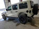 2023 Jeep Wrangler Sahara White vin: 1C4HJXEG8PW666237