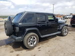 2019 Jeep Wrangler Unlimited Sahara Black vin: 1C4HJXEG9KW552479