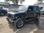 2019 Jeep Wrangler Unlimited Sahara Black vin: 1C4HJXEG9KW552479