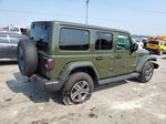 2023 Jeep Wrangler Sahara Green vin: 1C4HJXEG9PW571458