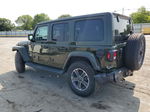 2023 Jeep Wrangler Sahara Green vin: 1C4HJXEG9PW571458