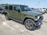 2023 Jeep Wrangler Sahara Green vin: 1C4HJXEG9PW571458