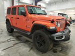 2019 Jeep Wrangler Unlimited Sahara Orange vin: 1C4HJXEGXKW608347